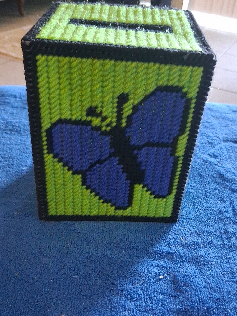 Butterfly Tissue Box Cover - Picture 4 of 5